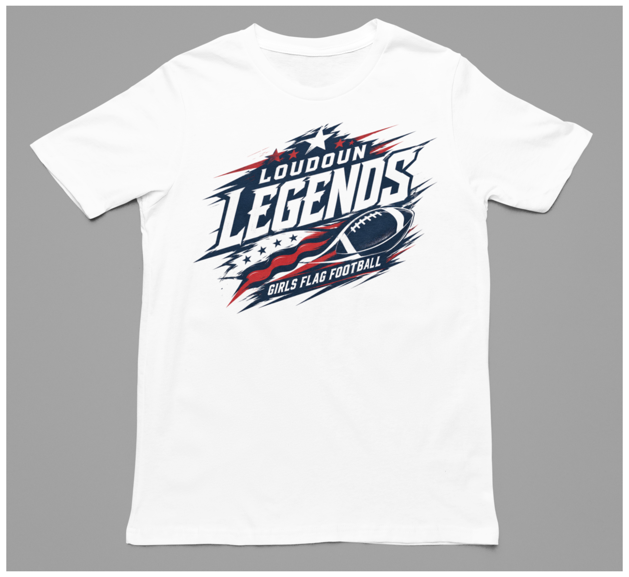 Loudoun Legends Number Tee - White