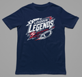 Loudoun Legends Lightning Bolt Tee - back view
